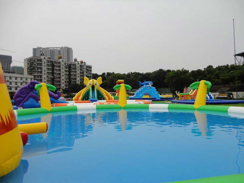 天津充氣水池批發